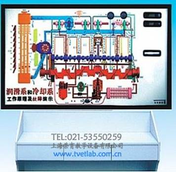 潤滑系和冷卻系工作原理及及故障演示臺 