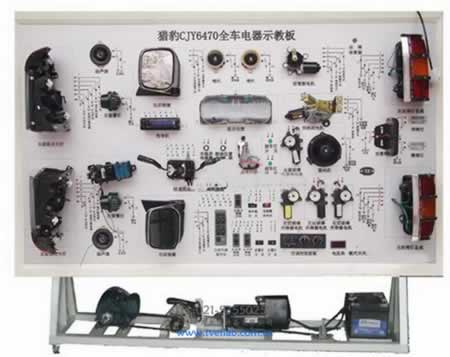 獵豹CJY6470全車電器實(shí)訓(xùn)臺(tái)